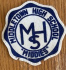 Rare Obsolete 1920s-30s Middletown  New York Fire Dept Fireman s Badge  1460 Lot