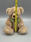 First And Main Teddy Bear Small Plush W  Ribbon Bow 8    Brown Stuffed Animal