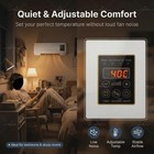 2-in-1  1800w Portable Small Wall Mounted Electric Heater And Air Conditioner