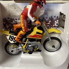 Travis Pastrana Suzuki Mx Motorcycle No Fear Rider  Rm 250 Mx Tyco R c  In Box 