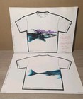 Rare  Maui And Sons Shark T-shirt Original Concept Art Signed By Rick Rietveld 