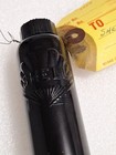 Rare Vintage Embossed Shell Oil Co  Glass Bottle Sample  Lead-o-lube Moline Il 