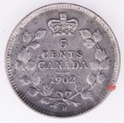 1902h Canada 5 Cents Small H - Fine - Lot 17288