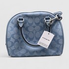 Coach Women s Sydney Satchel In Signature Chambray