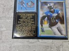 Calvin Johnson Pro Football Hall Of Fame Nfl Megatron Detroit Lions Wall Plaque