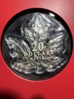 2015 Maple Leaf  shaped  One Ounce 99 99 Silver  20 Coin