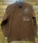 Mcalister Mens Shooting Shirt Heavy Canvas Prairie Wings Waterfowl Hunting Sz L