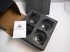 Opayly  Crystal Whiskey Drink Glasses Set 4 12oz Rocks 