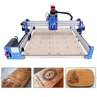 3-axis 4040 Wood Carving Milling Cnc Router Engraver Engraving Cutting Machine