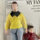 Dollhouse Modern Family Dolls Dad Mom Daughter Son 1 12 Scale Removable Clothes