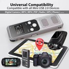 Usb-c Female To Mini Usb Male Adapter Data Sync Converter For Camera Psp Mp3 New
