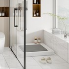 Shower Mat Non Slip Square  Bath Tub Mat For Textured Surface 24 X 24 Inch New