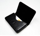 Pu Leather Business Card Holder Pocket Wallet Case W  Magnetic Closure