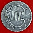 1853 Three Cent Silver