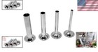 Effortless Sausage Making With Stainless Steel Stuffing Tubes - 4 Sizes Included