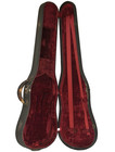 Antique French Violin And Bow In Case With Made In France Label     ca 1880