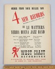 Vintage Record Changer American Magazine Of Jazz July 1946 Trumpet Cover
