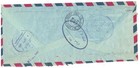 Baghdad Iraq Registered Cover To United States 1973 Postal Markings