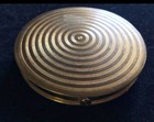 Vintage 1940   s 1950   s Fifth Avenue Powder Compact With Mirror