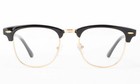 Retro Vintage Clear Lens Eye Glasses Fashion Horn Rim Frame Designer Mens Womens