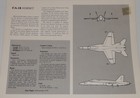 F a-18 Hornet Jet Aircraft Pair In Flight 2-sided Color  operation Epic Fury  