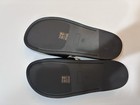 Kumishi Women   s Black Slide Sandals With Cream Trim Size 10 New