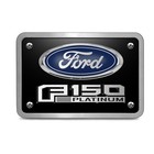 Ford F-150 Platinum 3d Black Thick Solid Billet Aluminum 2 Inch Tow Hitch Cover