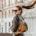 Large Soft Velvet Scrunchies For Hair  Elastic Hair Bands Scrunchy For Women    