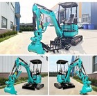New Lezum Dy20t Mini Excavator 2 Ton Kubota D902 Diesel Swing Boom Pilot Control