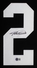 Rod Woodson Autographed   Framed Black Pittsburgh Jersey Beckett Certified