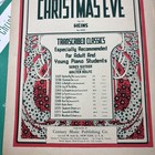 Lot Of 5 Piano Sheet Music Vintage And Others Christmas