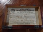 1880s Antique Humphreys Veterinary Remedies Medicine Wooden Box W  Label