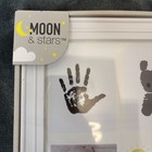 Moon   Stars Baby Picture Frame Hand-foot Print   Photo Box W ink Pad New sealed
