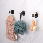 Bath Towel Hooks  6 Pack Self Adhesive Coat Hooks  Sturdy No Drilling Robe Hook 