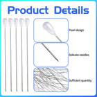 100 Pcs Straight Pins Sewing Pearl Head Decorative Pin Corsage Pins Teardrop