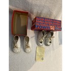 Vintage 2 Pair Set Of 60s Buster Brown Baby Toddler Leather Shoes Size 3e   5e C