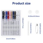 10 Boxes Quick Fix Sewing Kit Travel And Home Pre Threaded Needle Kit Clothin   