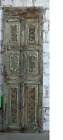 Vintage Carved Door Wooden Green Hues Rustic Farmhouse Pantry Barn Door 80x26
