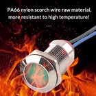Round Led Waterproof 6mm 8mm 10mm 12mm  3v 5v 12v 24v 220v Red white blue yellow