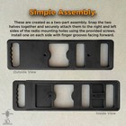 Carry Handles For Yaesu Ft-991 And Ft-991a Radio Transceivers