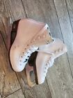 Riedell Opal Girls Ice Skates White Size 3 Ultima Mark 2 Blade 8 2 3  32225