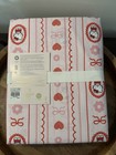 Pottery Barn Hello Kitty Organic Heart   Bow Duvet Cover Twin   Twin Xl   New