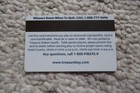 Treasure Bay Casino Resort Player s Slot Card  blank    Biloxi  Ms