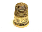 Sewing Thimble Size 8 14k Gold 4 6 Grams Antique Engraved Estate Jewelry