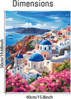 Seaside Paint By Numbers Kit For Adults Beginner  Diy Acrylic Adult Paint By Num