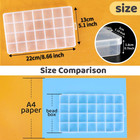 28 Grids Bead Organizer  Craft Organizers And Storage  Acrylic