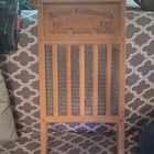 Vintage National Washboard Co  No  725 Top Notch Chicago Saginaw Memphis Us Pat 