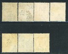 British Honduras 92-98 Sg126-32 Used 1922-33 Kgv Short Set Of 7 13 Cv 18