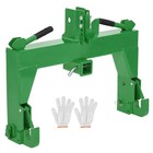     3-point Quick Hitch For Cat 1 2 Tractor 3000 Lbs W  2  receiver 5 Level 3000lb