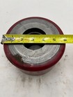 Poly Polyurethane Wheel 6  Diameter  -2 5  Bore Red  pictured Item Only
